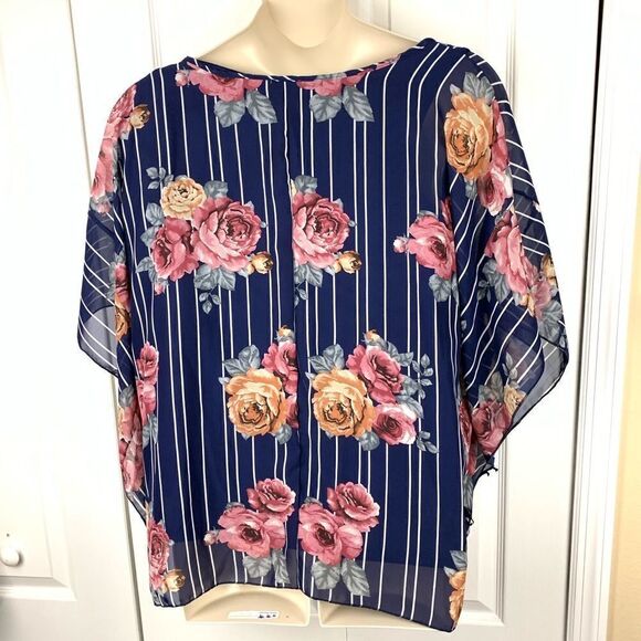 Late August Floral Blouse - Picture 2 of 3
